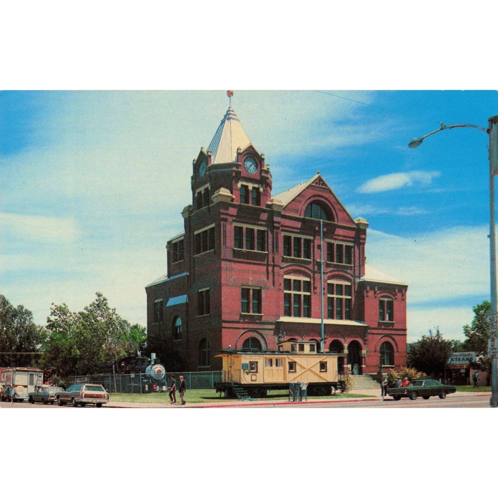 Vintage Carson City Nevada Historical Federal Building Postcard VG+ Chrome